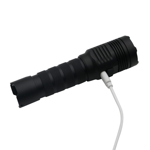 Professional 365nm UV LED Flashlight Detect Mineral Rock Black Light Flashlight High Output with Type C Rechargeable 21700 - 图片 5